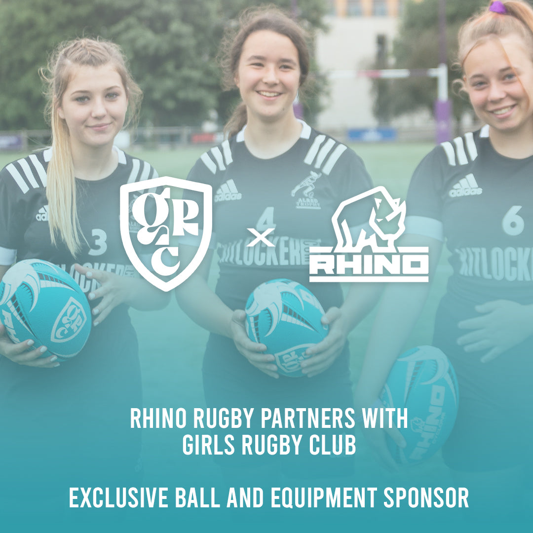 Girls Rugby Club names Rhino as exclusive ball and equipment sponsor